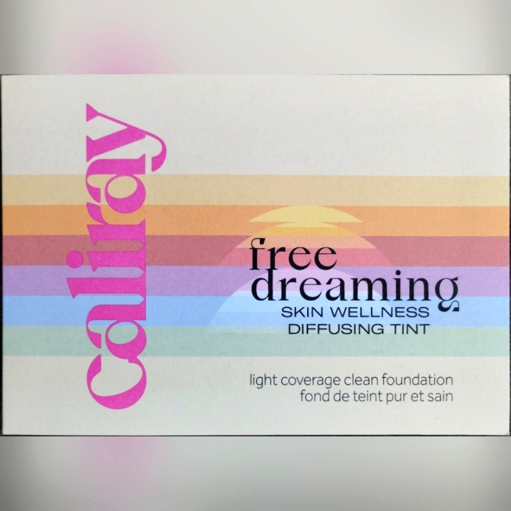 caliry free dreaming skin wellness diffussing tint sample set